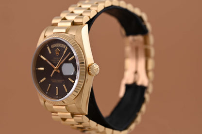 Rolex Day Date 36mm Gelbgold 18038 - Tapestry Dial - Full Set