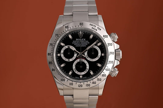 Rolex Daytona 116520 Black Dial - Full Set - Like New - 2016