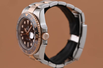 Rolex GMT Master II Rootbeer Steel/Everose Gold - 126711CHNR - Full Set