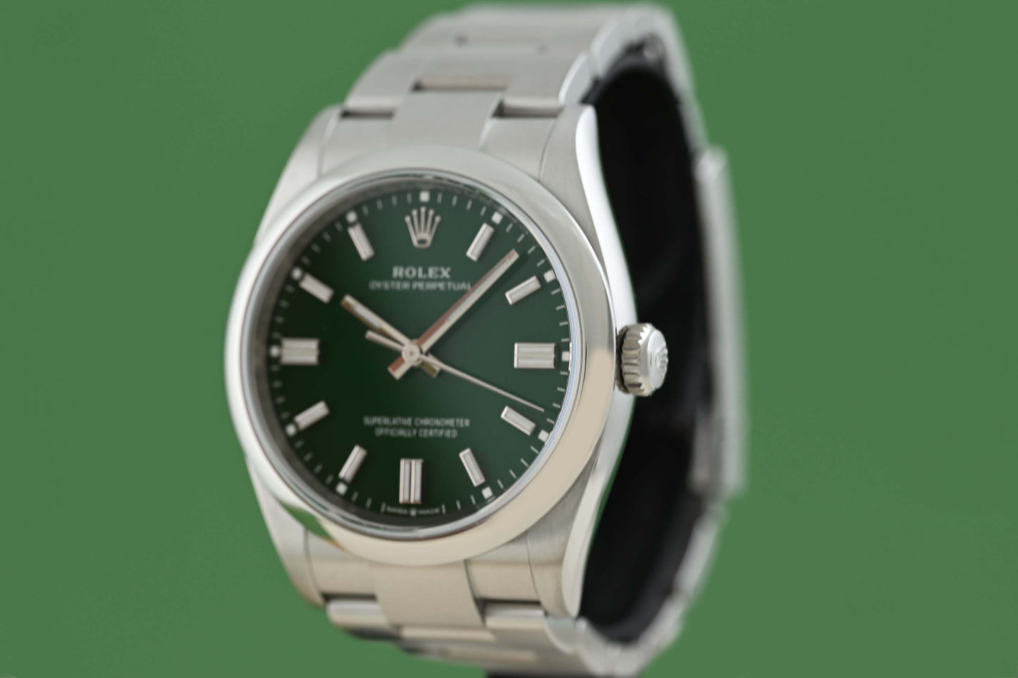Rolex Oyster Perpetual 36mm 126000 Green Dial - Full Set - NEW 2026
