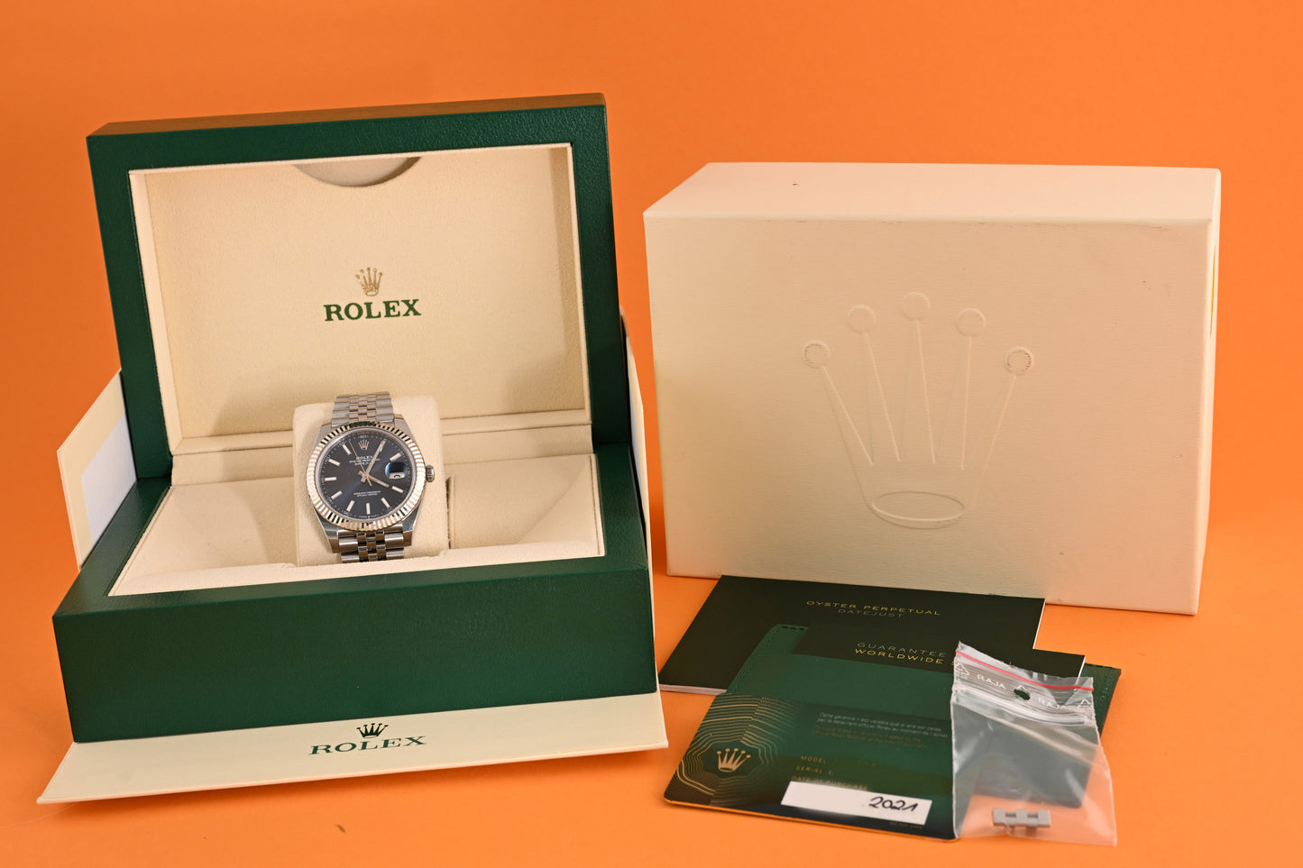 Rolex Datejust 41 - 126334 Blue Dial - Full Set