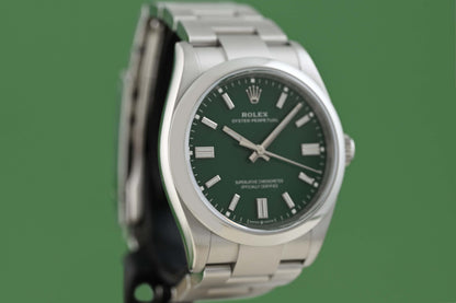Rolex Oyster Perpetual 36mm 126000 Green Dial - Full Set - NEW 2026