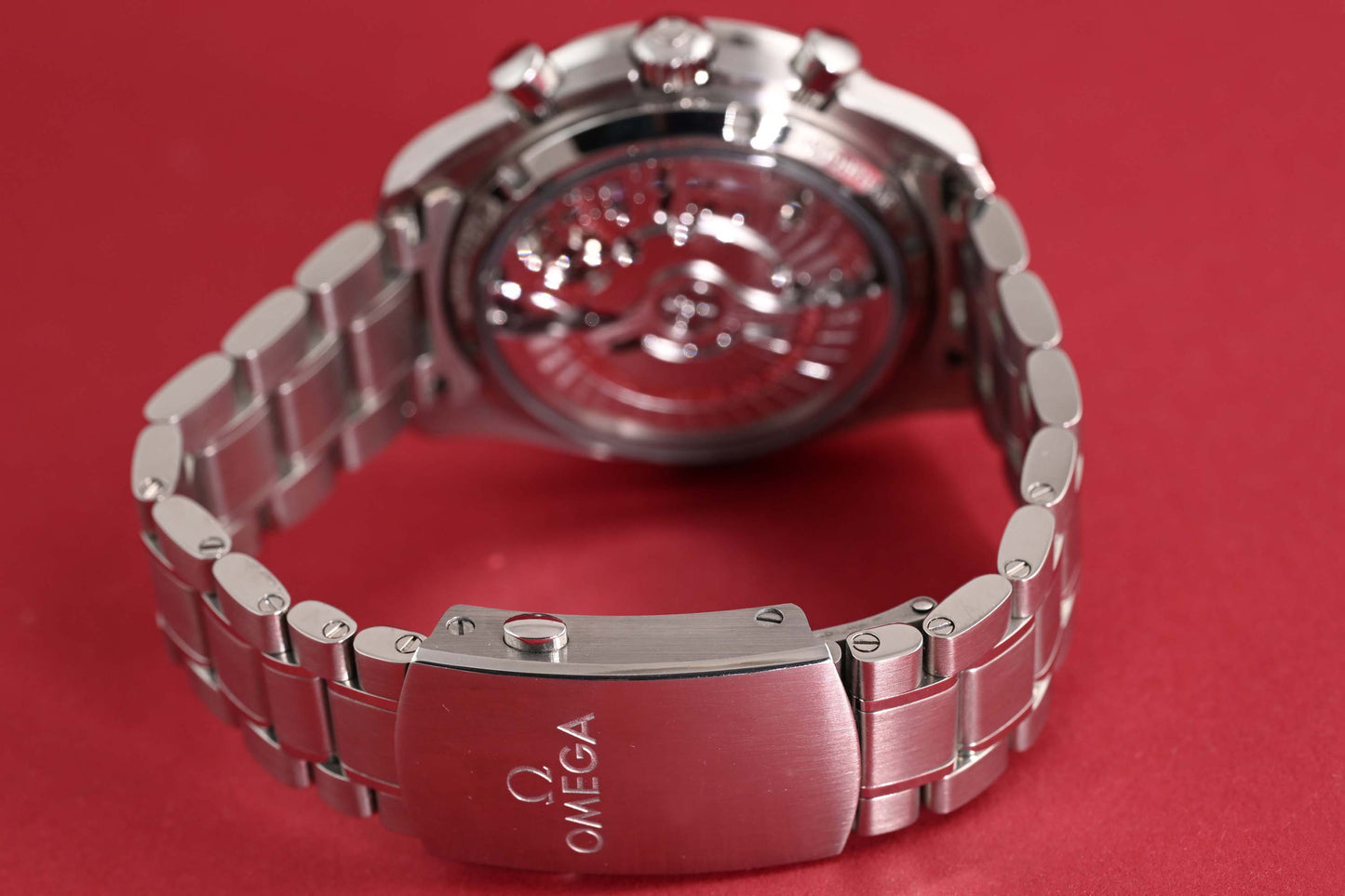 Omega Speedmaster Moonwatch Moonphase - Full Set - Saphirglas