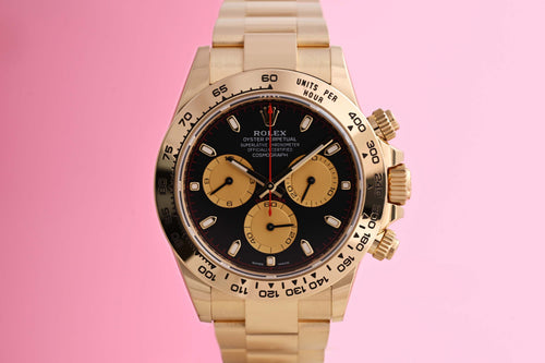 Rolex Daytona Gelbgold 116508 - Full Set - Black Dial - Like NEW 2022