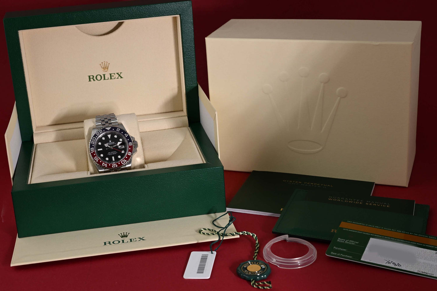 Rolex GMT Master II - 126710BLRO Pepsi - Full Set - LC100