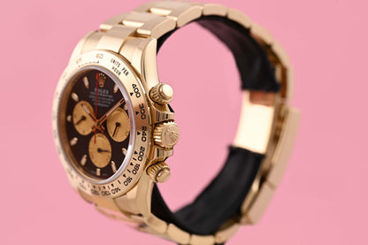 Rolex Daytona Gelbgold 116508 - Full Set - Black Dial - Like NEW 2022