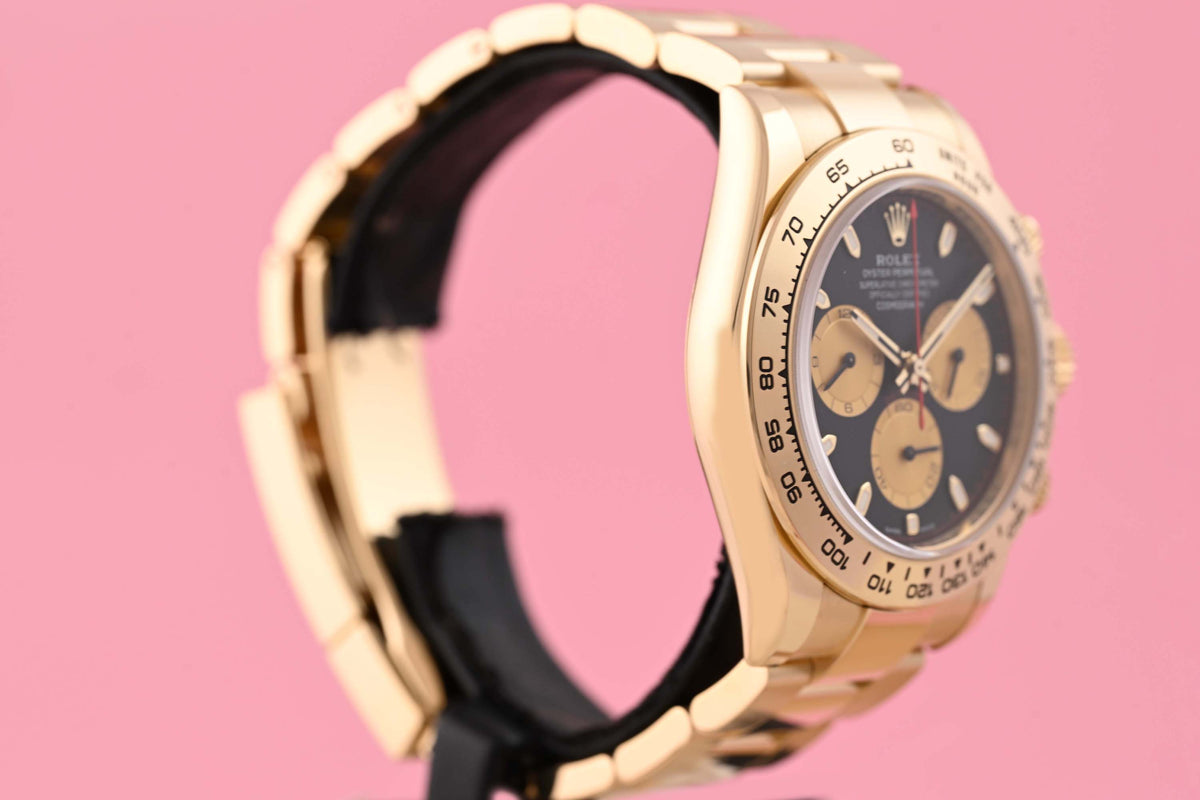 Rolex Daytona Gelbgold 116508 - Full Set - Black Dial - Like NEW 2022
