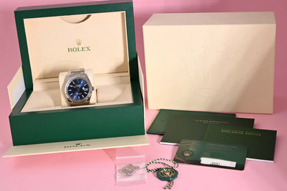 Rolex Datejust 41 - 126334 Blue Dial - Full Set