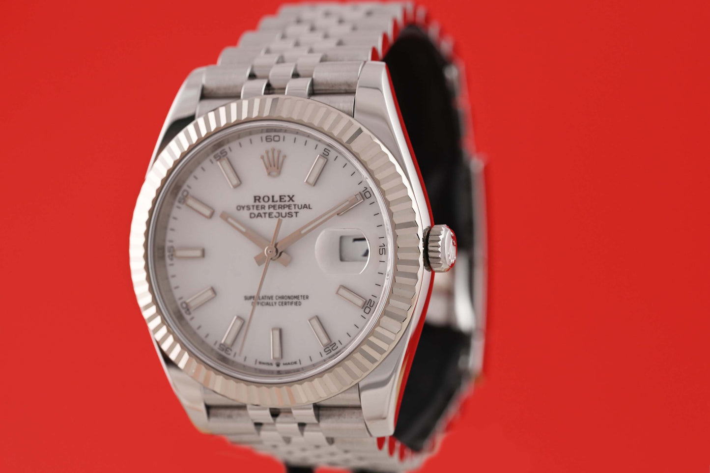 Rolex Datejust 41 - 126334 - White Dial - Full Set