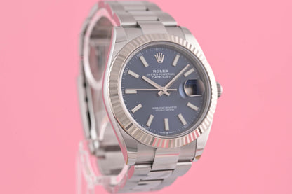 Rolex Datejust 41 - 126334 Blue Dial - Full Set