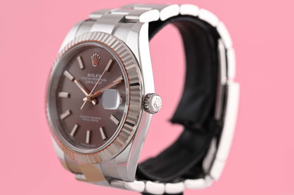 Rolex Datejust 41 - 126334 - Rhodium Dial - Full Set
