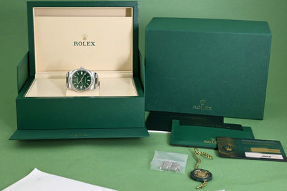 Rolex Oyster Perpetual 36mm 126000 Green Dial - Full Set - NEW 2026