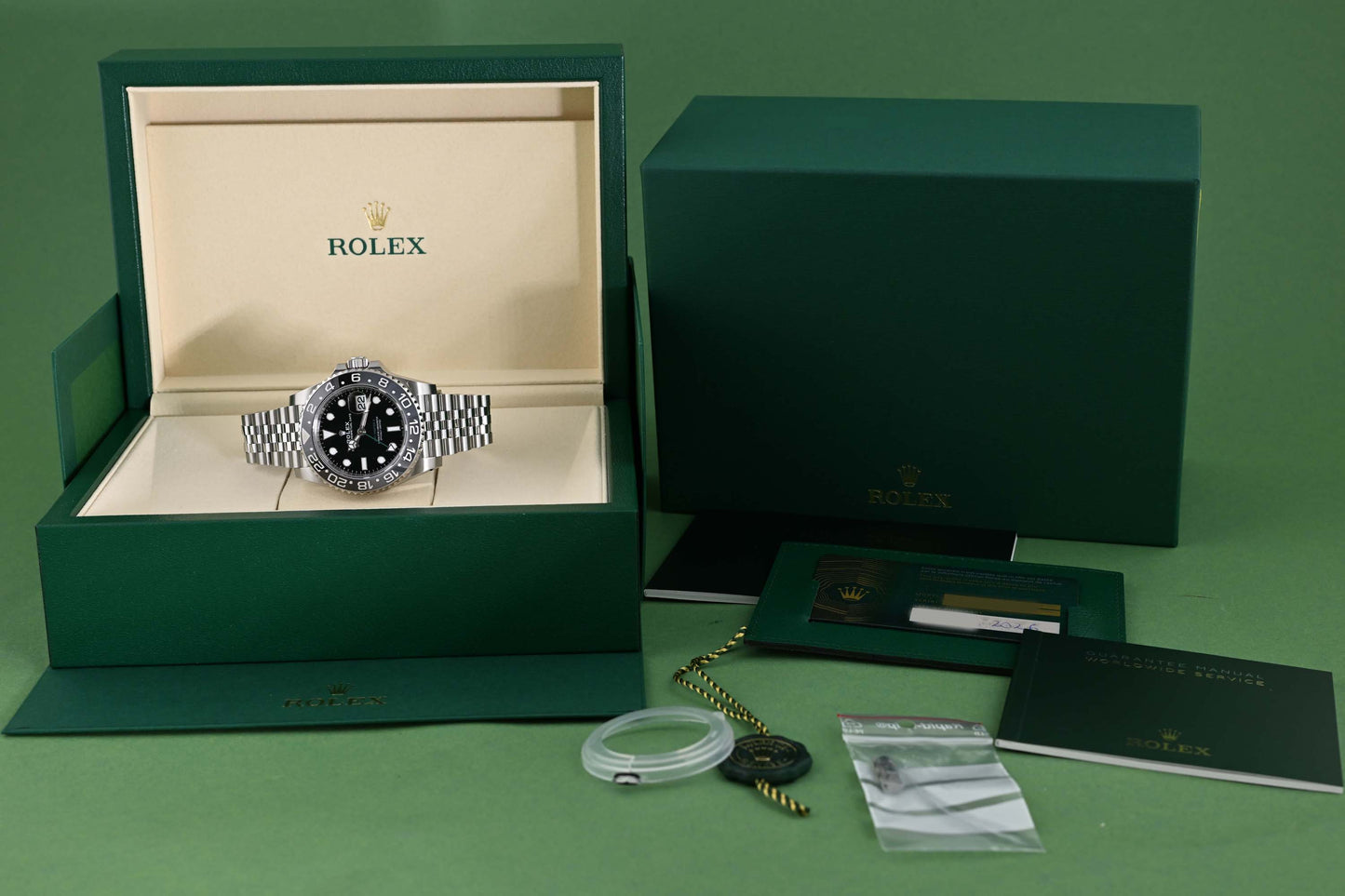 Rolex GMT Master II - 126710GRNR "Bruce Wayne" - Full Set - NEW 2026