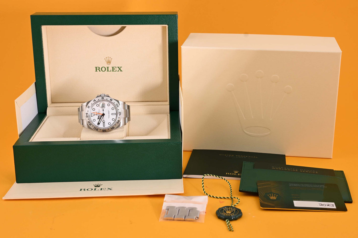 Rolex Explorer II 226570 - Polar Dial - Full Set