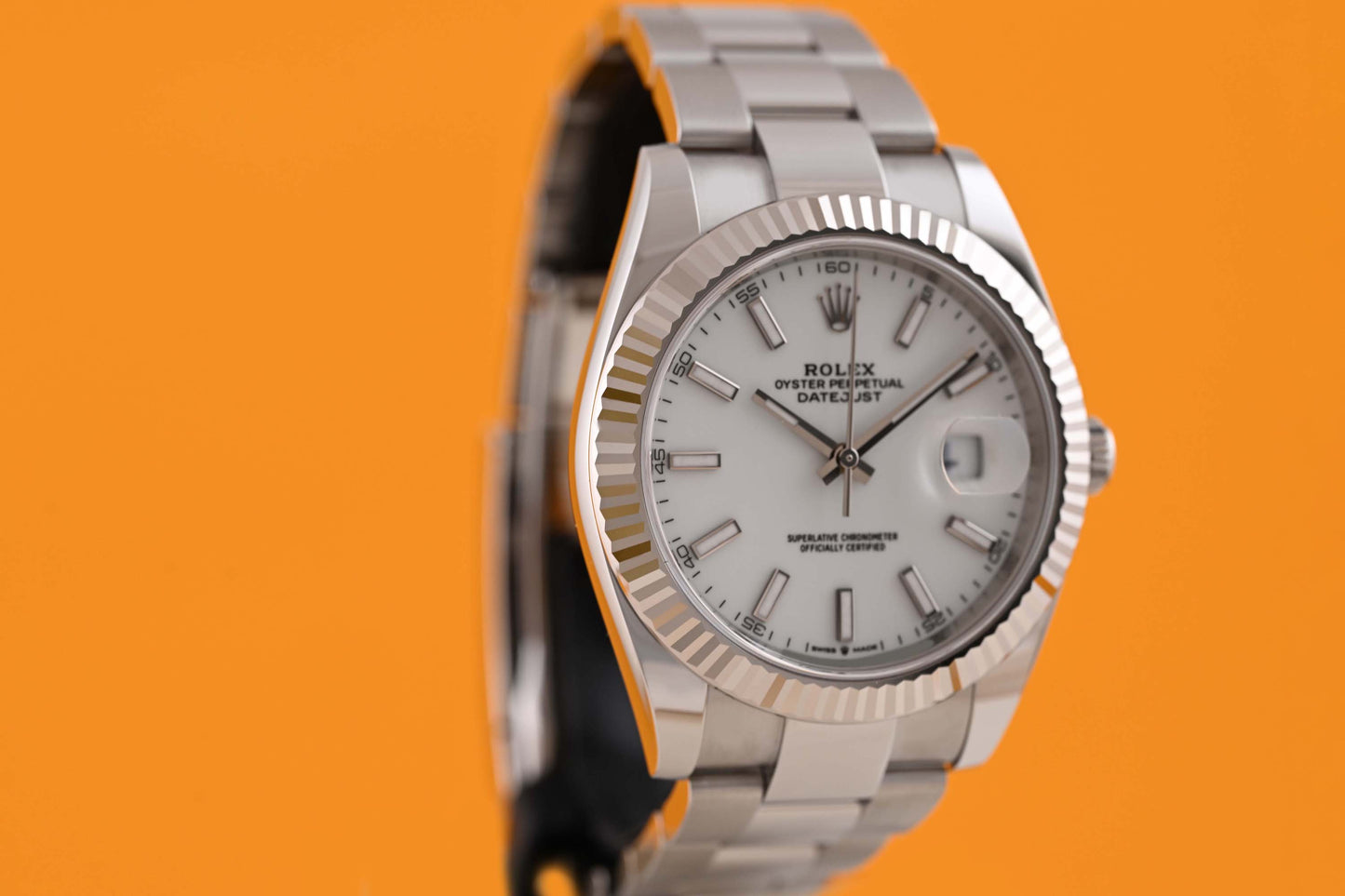 Rolex Datejust 41 - 126334 - White Dial - Full Set
