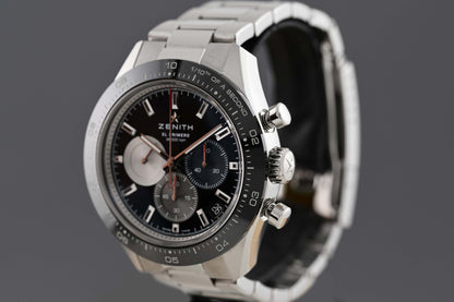 Zenith Chronomaster Sport Steel - Black Dial - Full Set