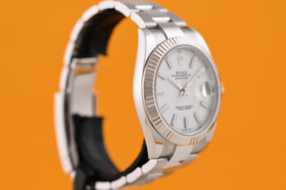 Rolex Datejust 41 - 126334 - White Dial - Full Set