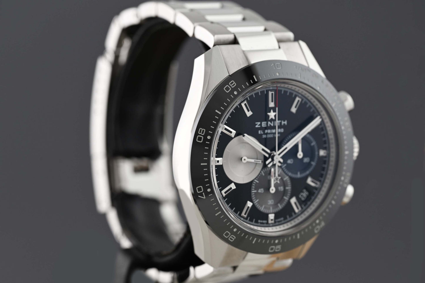 Zenith Chronomaster Sport Steel - Black Dial - Full Set