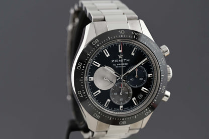 Zenith Chronomaster Sport Steel - Black Dial - Full Set
