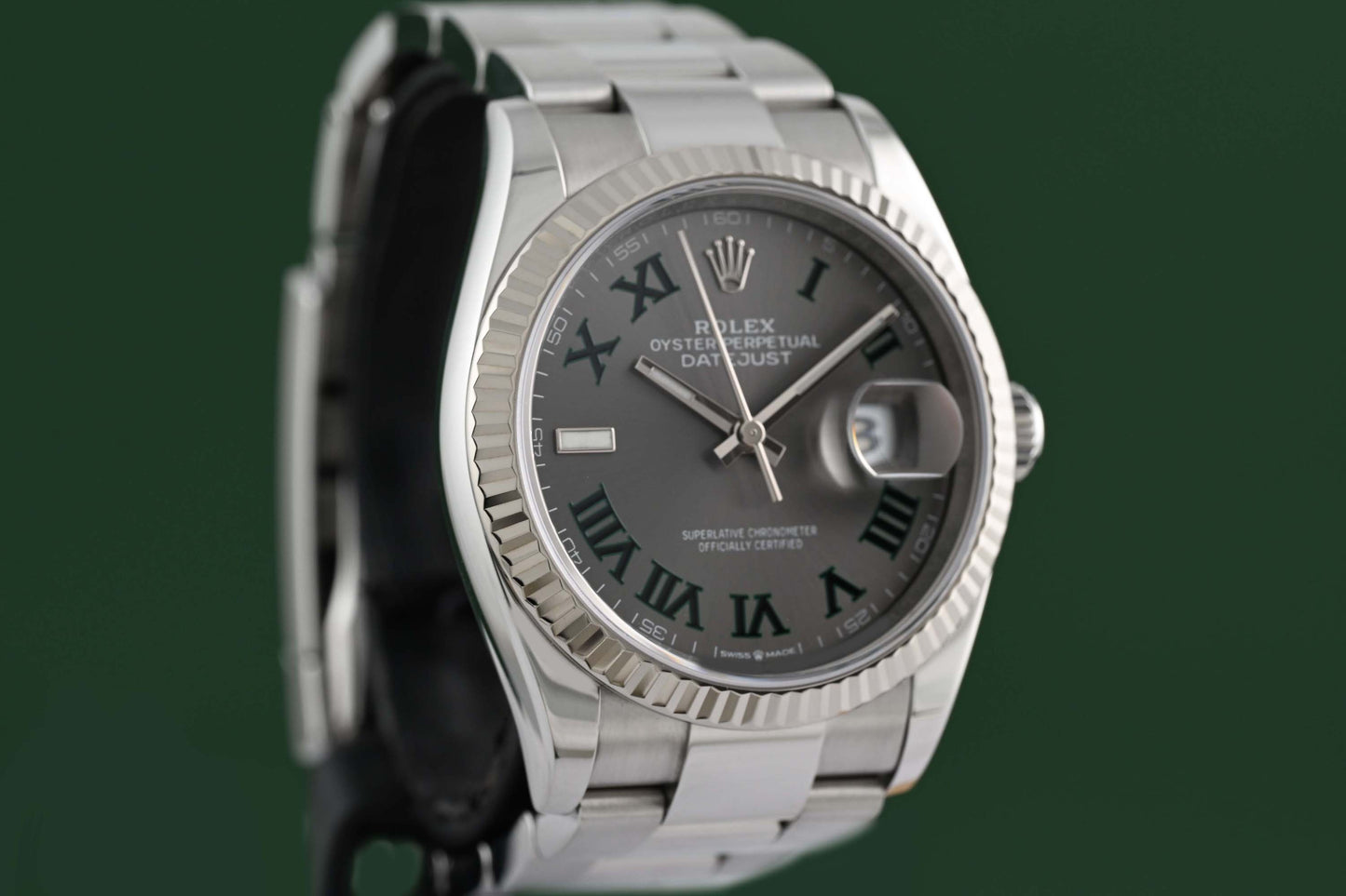 Rolex Oyster Perpetual Datejust 126234 - Full Set - Wimbledon Dial