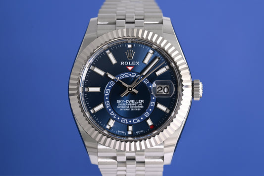 Rolex Sky-Dweller 326934 - Blue Dial - Full Set