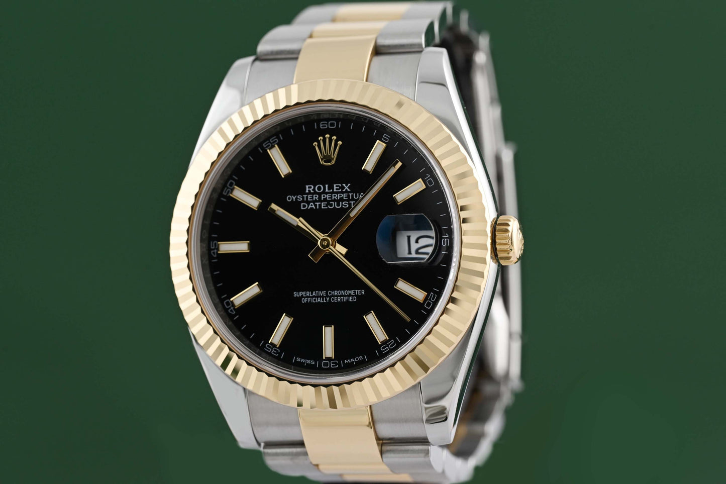 Rolex Datejust 41 - 126333 - Black Dial - Full Set - LC100