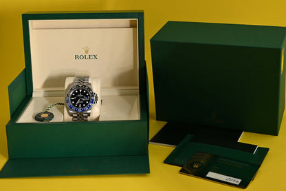 Rolex GMT Master II Batgirl 126710BLNR - Full Set - NEW 2026