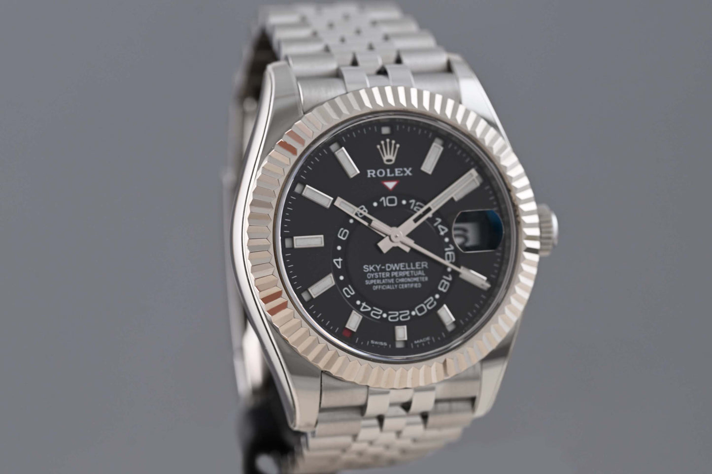 Rolex Sky-Dweller 326934 - Full Set - Black Dial