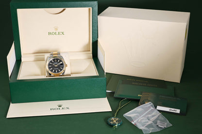 Rolex Datejust 41 - 126333 - Black Dial - Full Set - LC100