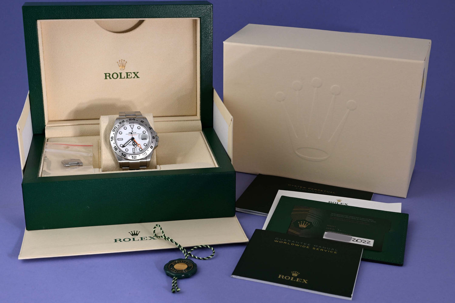 Rolex Explorer II 226570 - Polar Dial - Full Set