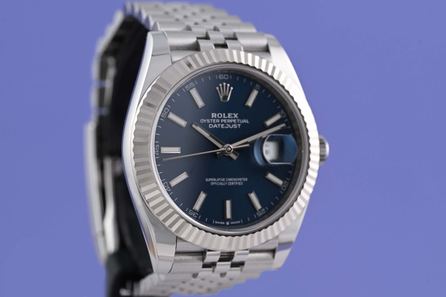 Rolex Datejust 41 - 126334 Blue Dial - Full Set