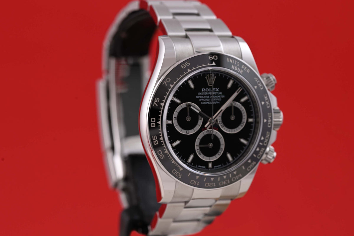 Rolex Daytona 126500LN - Black Dial - Full Set - Like NEW 2026