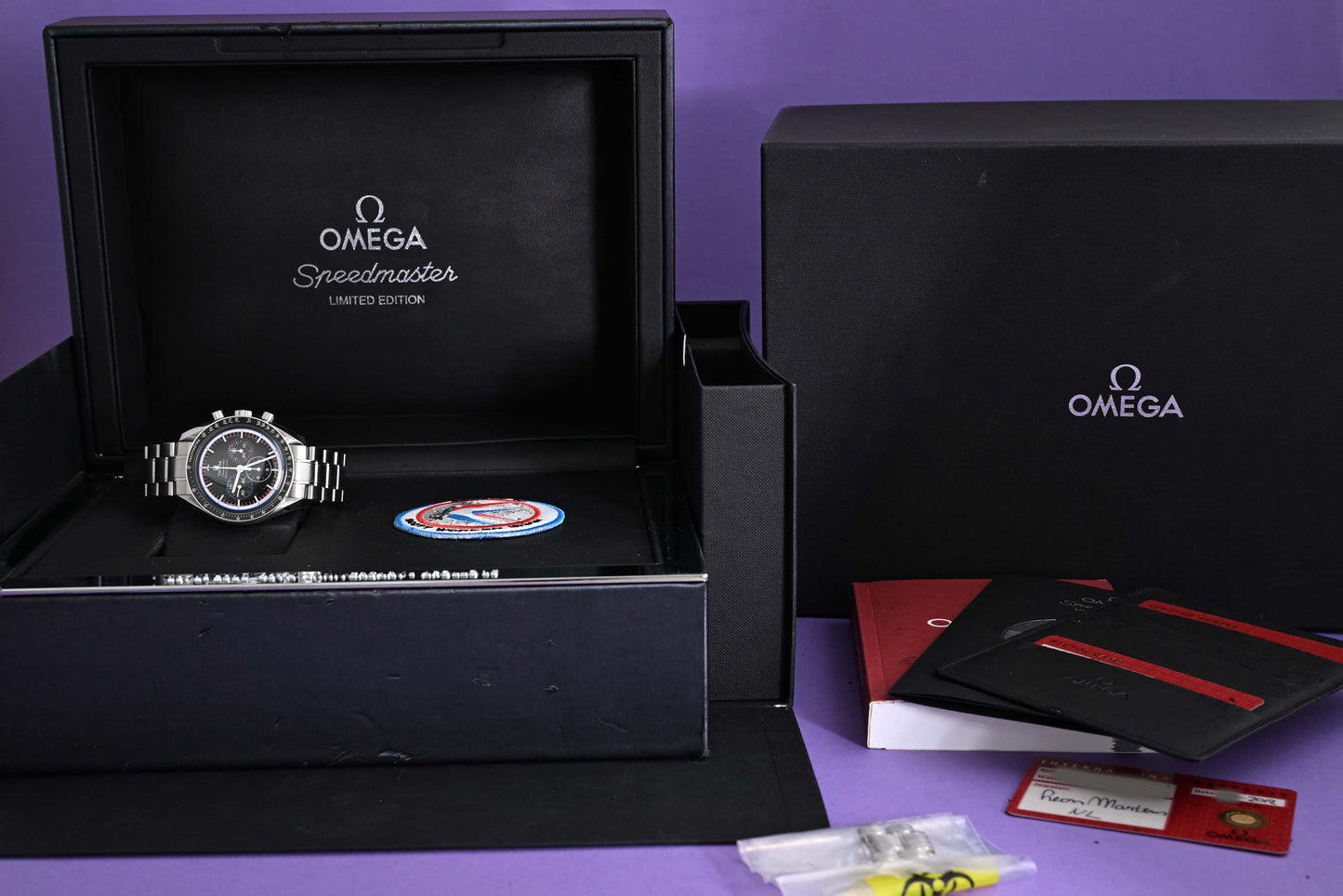 Omega Speedmaster Moonwatch Professional - Apollo 15 40th Anniversary - Full Set