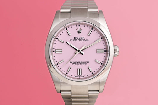 Rolex Oyster Perpetual 36mm 126000 - Full Set - Candy Pink - NEW 2026