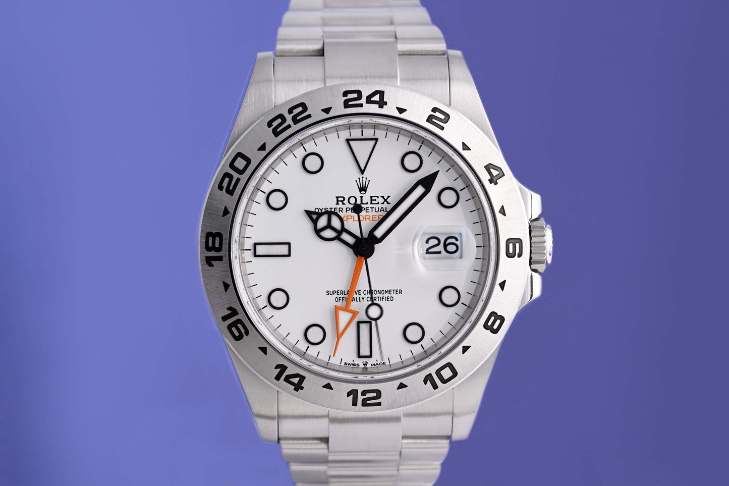 Rolex Explorer II 226570 - Polar Dial - Full Set