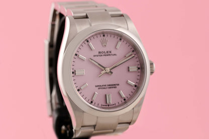 Rolex Oyster Perpetual 36mm 126000 - Full Set - Candy Pink - NEW 2026