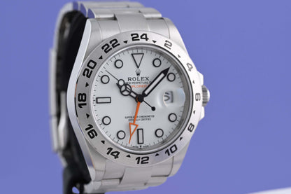 Rolex Explorer II 226570 - Polar Dial - Full Set