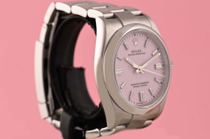 Rolex Oyster Perpetual 36mm 126000 - Full Set - Candy Pink - NEW 2026