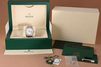 Rolex Oyster Perpetual Datejust 126233 - Full Set - Palm dial