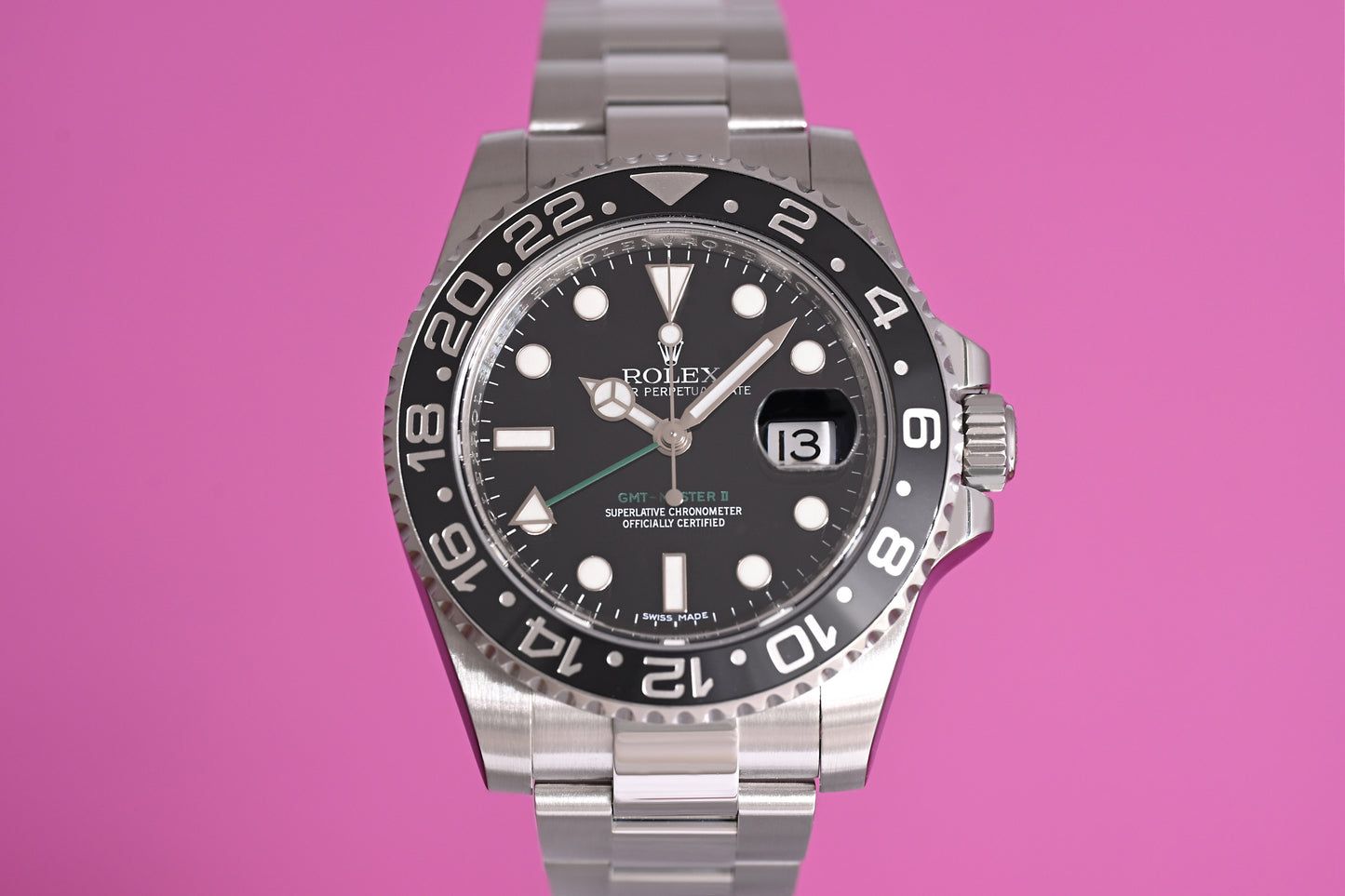 Rolex GMT Master II 116710LN - Full Set - LC100