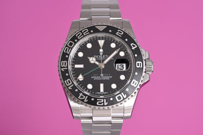 Rolex GMT Master II 116710LN - Full Set - LC100