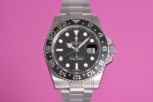 Rolex GMT Master II 116710LN - Full Set - LC100