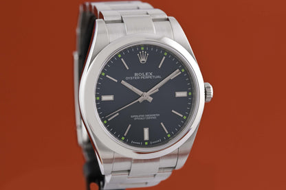 Rolex Oyster Perpetual 39mm 114300 - Blue - Box & Papers