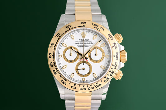 Rolex Daytona 116503 - Full Set - White Dial - LC100