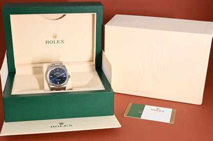 Rolex Oyster Perpetual 39mm 114300 - Blue - Box & Papers