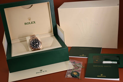 Rolex GMT Master II Roségold 126715CHNR - Full Set