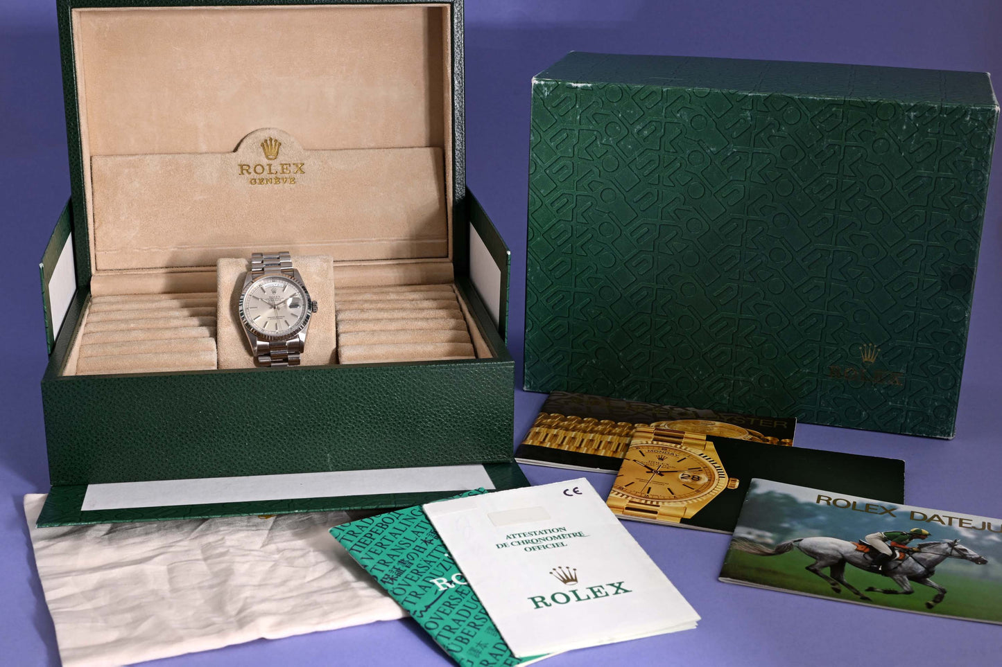 Day Date Weißgold 18239 - Full Set