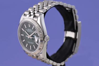 Rolex Oyster Perpetual Datejust 126234 - Green Ombre Dial - Full Set - NEW 2026