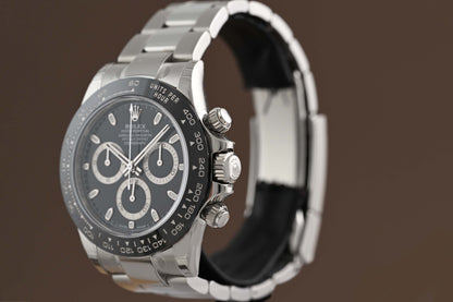Rolex Daytona 116500LN - Full Set - Black Dial - Full Stickers