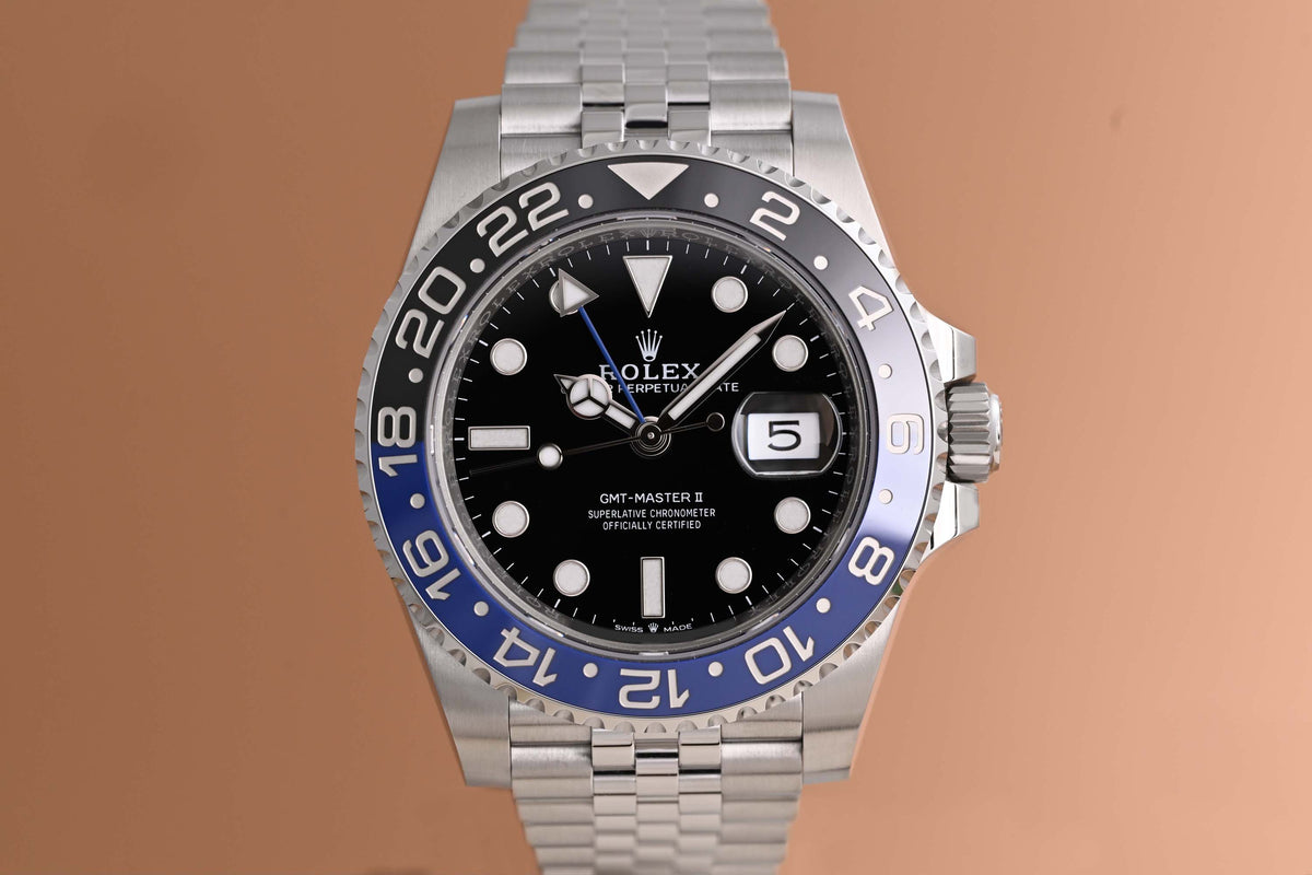 Rolex GMT Master II Batgirl 126710BLNR - Full Set - NEW 2026